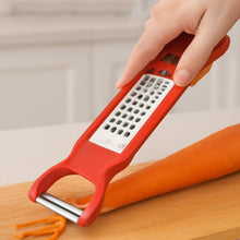 Kitchen 3 in 1 Multi Purpose Vegetable Peeler Grater Cutter for Food Preparation the24kgal