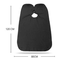 Black Beard Apron Hair Clippings Catcher Grooming Bib the24kgal