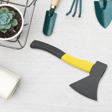Gardening Tools Hatchet Axe Fiberglass Body Rubberized Handle Wood Cutting Axe, Camping Axe, Safety Axe, Pick Axe (972 Gm) the24kgal