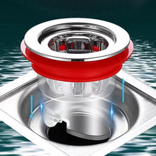 Plastic Odour Proof Floor Drain Sink Drain for Toilet Bathroom Kitchen (1 Pc) the24kgal