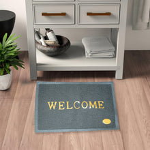 Welcome Door Mat for Home Entrance Outdoor Mat Anti Slip Heavy Duty and Waterproof | Easy to Clean for Entry For Bedroom, Living Room (23x15 Inch) the24kgal