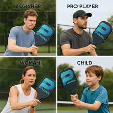 Professional Fiberglass Pickleball Paddle with Cushion Grip Handle the24kgal