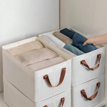 Cloth storage baskets, closet storage bins (42×28 Cm) the24kgal