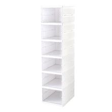 6-Layer Stackable Foldable Storage Organizer Cart for Clothes, Kitchen, Closet & Bathroom the24kgal