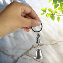 Metal Small Temple Bell Keychain, Motorcycle Bell Keychain (1 Pc / Mix Color) the24kgal