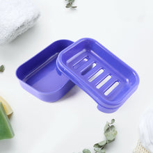 Premium Quality Rectangular Blue Plastic Soap Case (1 Pc) the24kgal