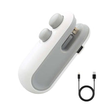 Mini Bag Sealer, 2 in 1 Seal & Cutter Heat Sealers the24kgal