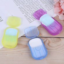 Travel Paper Soap Sheet with Mini Box (20 Sheets in a Pack Approx / Mix Color) the24kgal