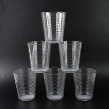Apex Pyramid Ringo Plastic Glass – 300ml Approx | Durable, Crystal-Clear Tumbler the24kgal