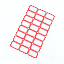 Multipurpose Writable Blank Label Sticker Sheets (1 Sheet) the24kgal