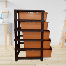 Plastic Premium Home Storage & Organization (5 Layer / 1 Pc) the24kgal
