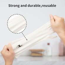 Reusable Deer Print Rubber Cleaning Gloves (1 Pair ) the24kgal