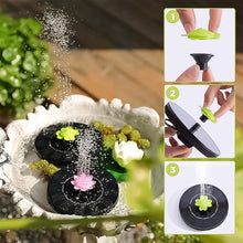 Solar Water Fountain Pump (1 Set) the24kgal