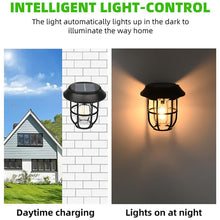 Solar Lantern Wall Lights Fixtures with Motion Sensor (1 Pc) the24kgal