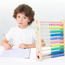 Wooden Counting Number Maths Learning Abacus Toy (1 Pc) the24kgal