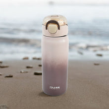 Stainless Steel Water Bottles Approx 600ML (Mix Design & Color / 1 Pc) the24kgal
