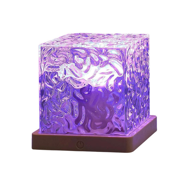 Ocean Wave Projector Lamp, 3D Water Wave LED Night Light, Water Ripple Night Lamp With Remote the24kgal
