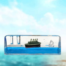 Car Interior Dashboard Decoration Floating Water Cruiser Ship (1 Pc) the24kgal