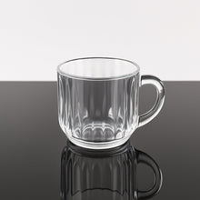 Unbreakable Transparent Plastic Tea Cups (Set of 6 Pc) the24kgal