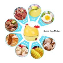 Electric Egg Boiler, Chicken Shaped Egg Kettle / Cooker (1 Pc) the24kgal