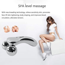 Handheld 3D Roller Face and Body Massager the24kgal