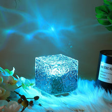 Ocean Wave Projector Lamp, 3D Water Wave LED Night Light, Water Ripple Night Lamp With Remote the24kgal