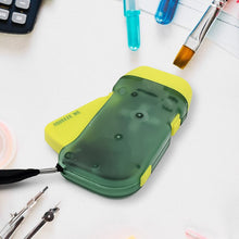 3 LED Hand Press Torch Hand Crank Flashlight Hand Pressing Flashlight Traveling Torch Light Manual Generator, Battery-Free Flashlight (1 Pc) the24kgal