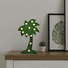 LED Night Light Coconut Tree Light Romantic Table Lamp (1 Pc / Battery Not Included) the24kgal
