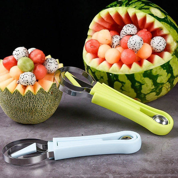 4-in-1 Stainless Steel Fruit Baller & Scooper the24kgal