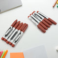 10Pc Marron Marker and pen used in studies and teaching white boards in schools and institutes for students (10 Pc Set) the24kgal