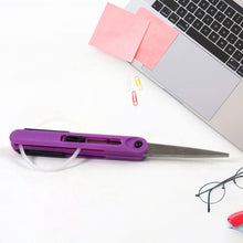 Pen Cut Compact Scissors in Pen Format, Pen-Style Portable Travel Scissors (1 Pc) the24kgal