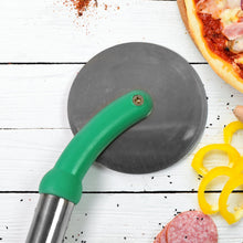 Kitchen Stainless Steel Wheel Pizza Cutter (1 pc) the24kgal