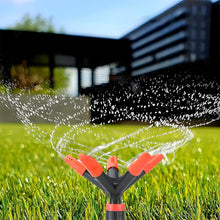 Automatic Garden Sprinkler 360 Degree Rotating Adjustable 5 Arm (1 Pc) the24kgal