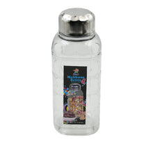 Plastic Transparent Mukhwas Bottle With Steel Cap / Mouth Freshener / Dryfruits Multipurpose Air Tight and BPA Free Kitchen Storage Bottle (1 Pc) the24kgal