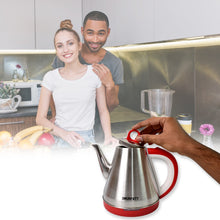 Stainless steel large capacity electric kettle (1500W / 1.5 Ltr.) the24kgal