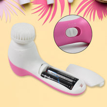 Facial Beauty Brush, Face Massager (1 Pc / With 2 AA Battery Included) the24kgal