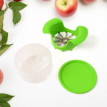 Apex Apple Cutter with Container – Unbreakable ABS Body & Stainless Steel Blades the24kgal