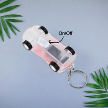 Mini Car Shape LED Keychain Light +(1 Pc, Random Color) the24kgal