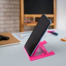 Adjustable Foldable Plastic Mobile Phone Stand Holder (1 Pc) the24kgal
