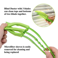 Window Blind Cleaner Brush with Microfiber Sleeves – Dusting Tool for Shutters & AC (1 Pc) the24kgal
