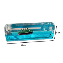 Car Interior Dashboard Decoration Floating Water Cruiser Ship (1 Pc) the24kgal