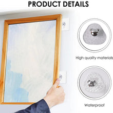All-Plastic Adhesive Wall Hooks - Strong, No Damage, Easy to Install (3 Pc Set) the24kgal