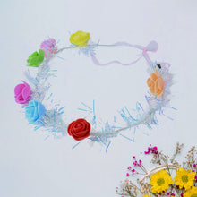 LED Flower Crown Headband – Multicolor Light-Up (1 Pc), Hair accessories the24kgal