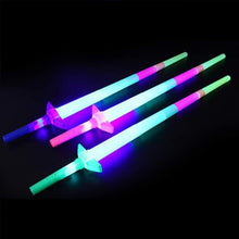 Sword With LED Lights, Glow In The Dark Flashing Sword the24kgal