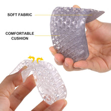 2 Pairs Heel Lift Inserts Height Increase Insole Invisible Heightening Insole Sillicone 3-Layer Heel Support Insoles Height-Adjustable Shoe Pads Foot Cushion for Shoes the24kgal