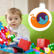Mini Snail Puzzle – STEM Educational Toy, Puzzle Games for Ages 3-6 (Mix Color) the24kgal