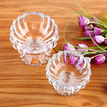 Glass Ice Cream Bowls Glass Dessert Cups for Sundae (6 pcs / 120ml) the24kgal