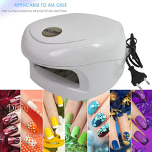 18W LED UV Lamp Nail Dryer Gel Nail Lamp Nail Polish Curing Lamp (1 Pc) the24kgal