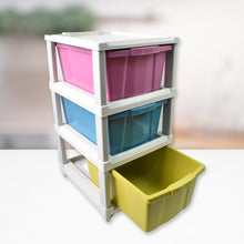 3 Layer Plastic Drawer Storage Organizer (1 Pc) the24kgal