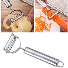 3 In 1 Stainless Steel Vegetable and Fruit Peeler Set (3 Pcs Set) the24kgal